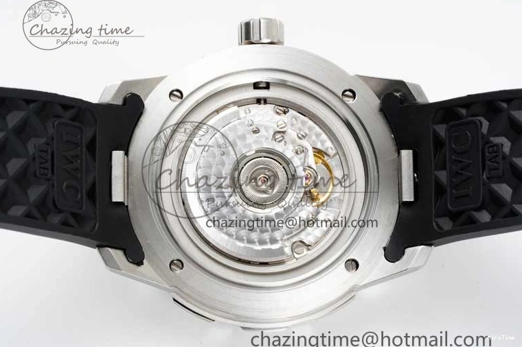 MIROTIME 1225 Aquatimer Automatic SS RSF 1:1 Best Edition White Orange Dial on Black Rubber Strap A Supportive 7069